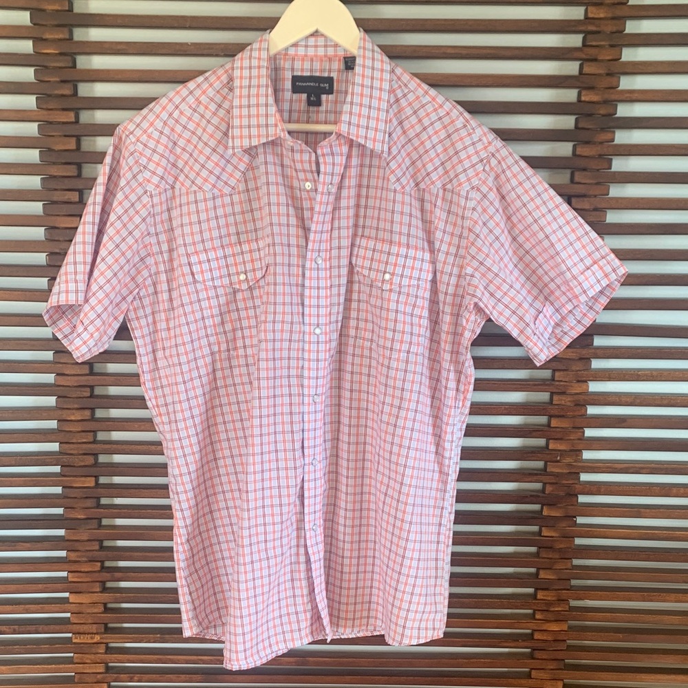 Panhandle Slim Plaid Short-Sleeve Shirt